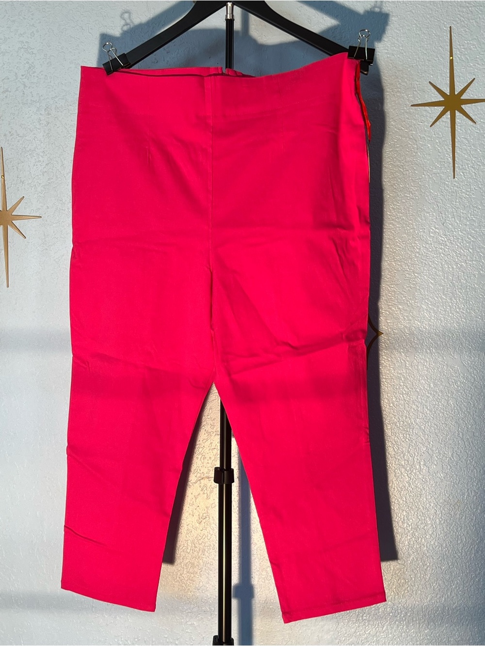 Hell Bunny Hot Pink Stretch Trousers